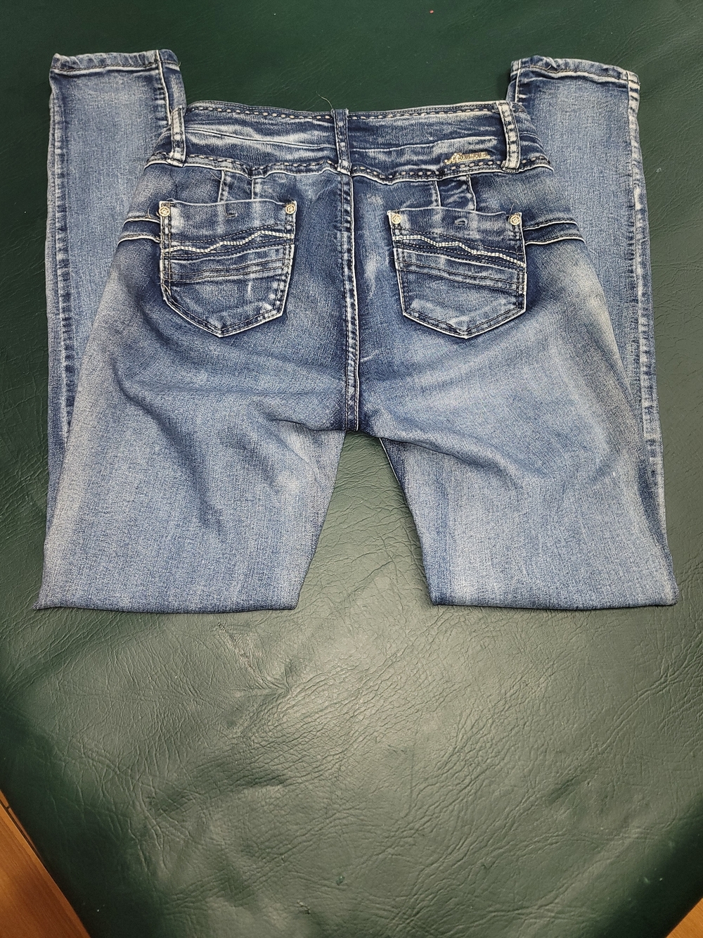 Light Blue Women's Skinny Jeans - Unbranded - Picture 5 of 9